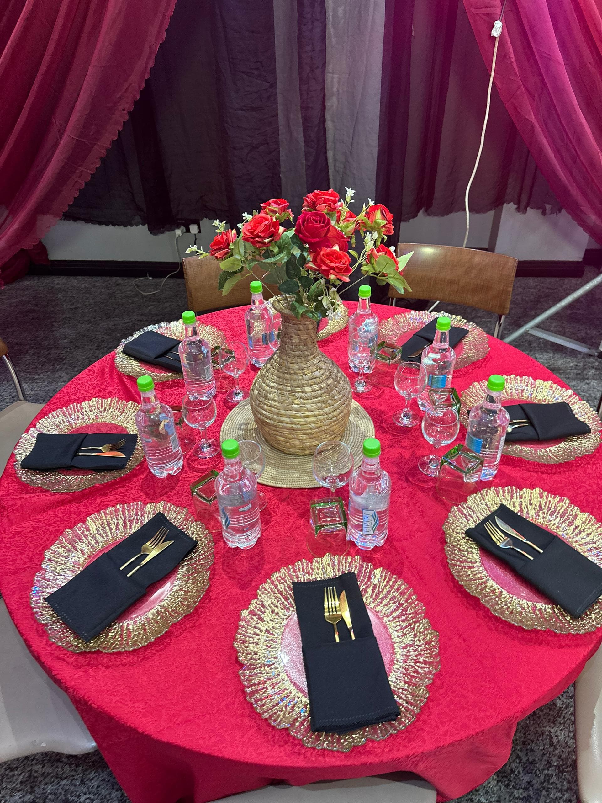 Henna party Lagos, flower wall backdrop for photography and portraits